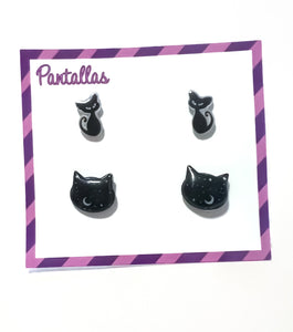 Pantallas de gatitos negros