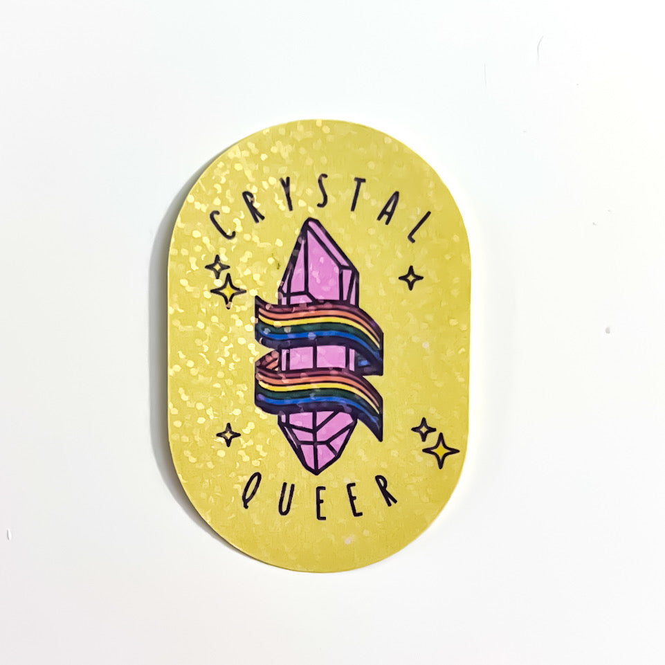 Crystal Queer Sticker