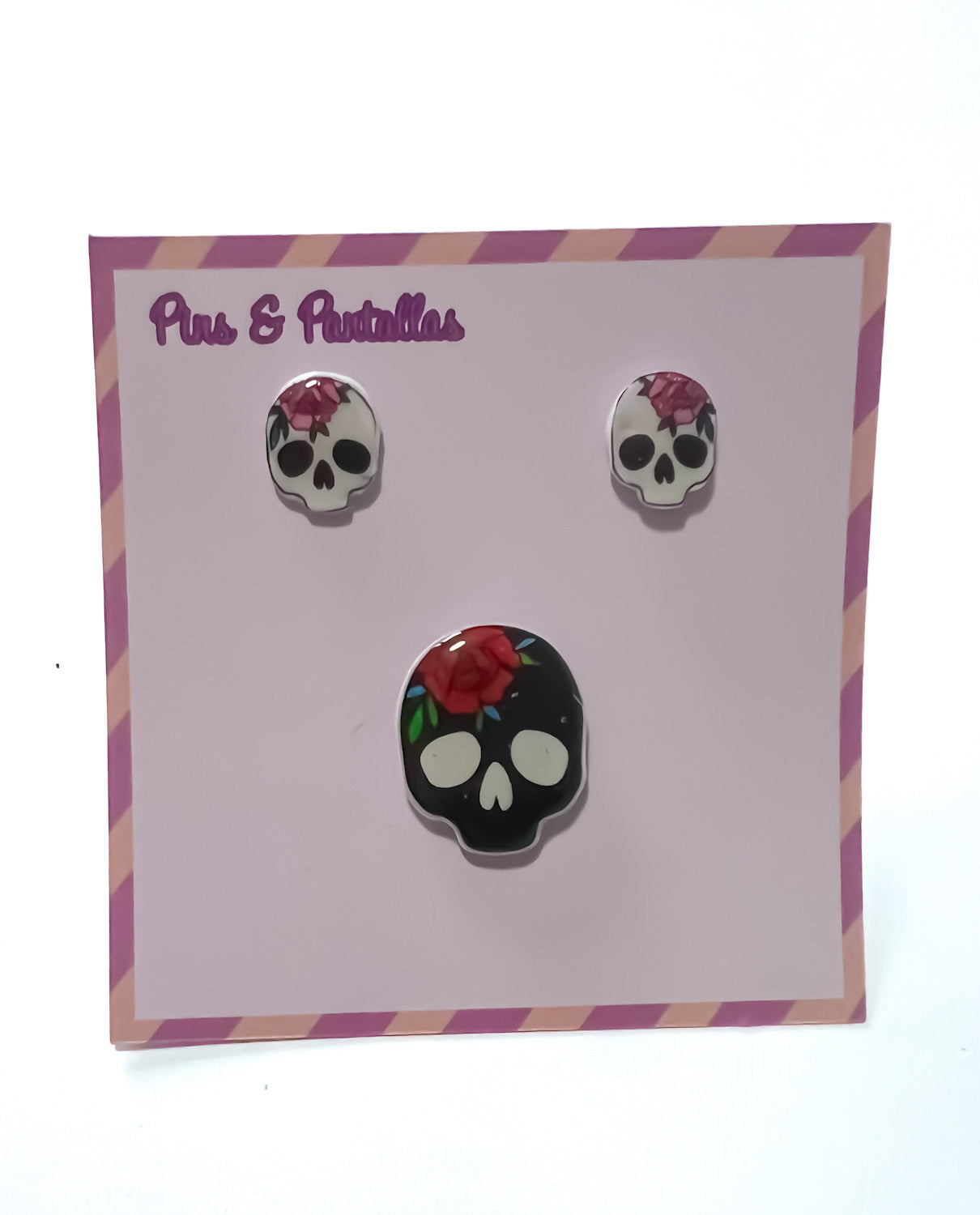 Pins y Pantallas de calaveras