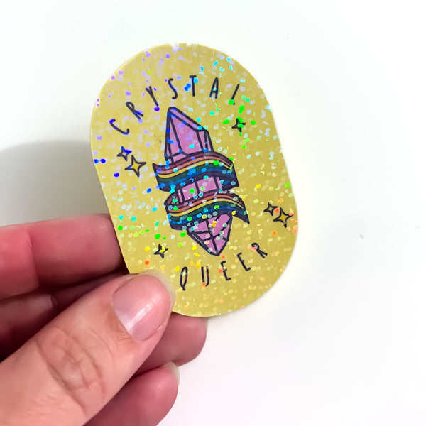 Crystal Queer Sticker