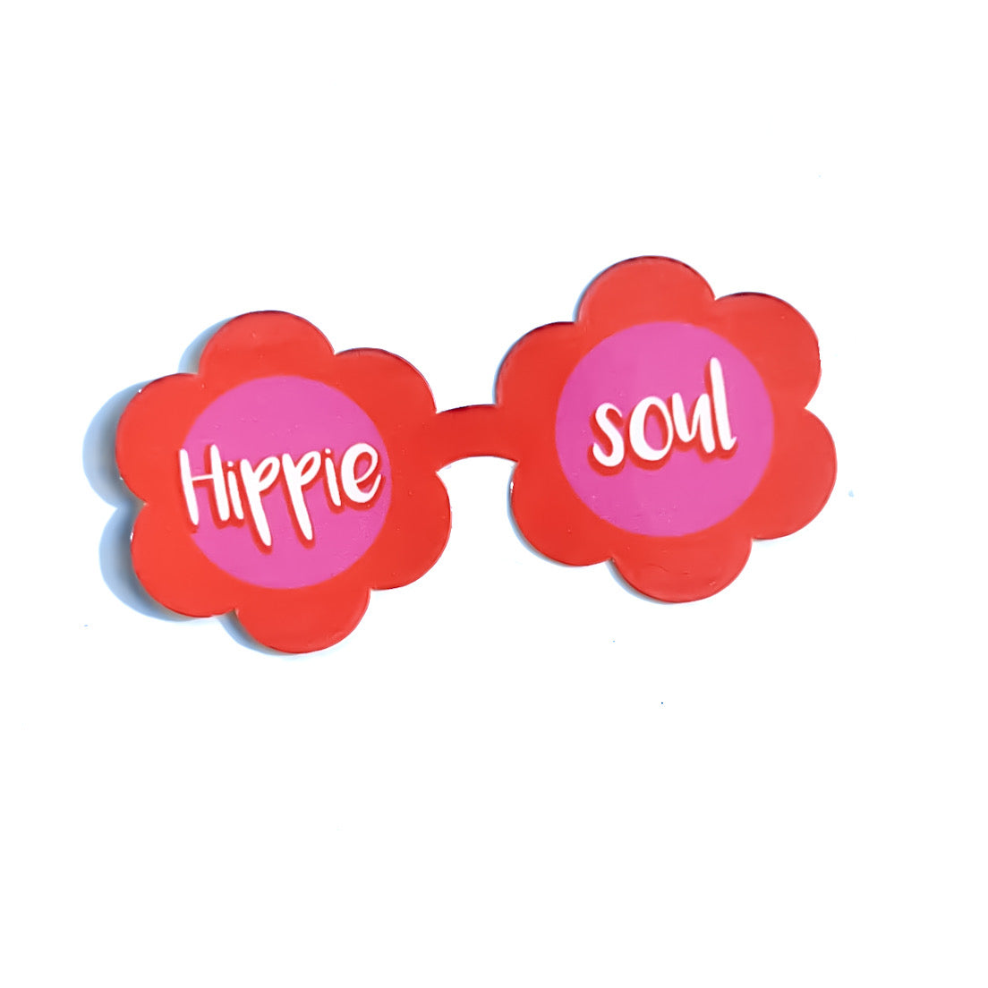 Hippie Sunglasses Sticker