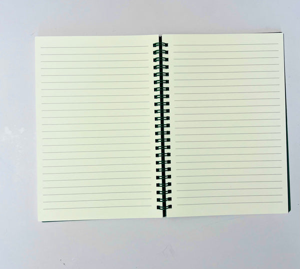 Breathe: Waterproof Hardcover Spiral Notebook