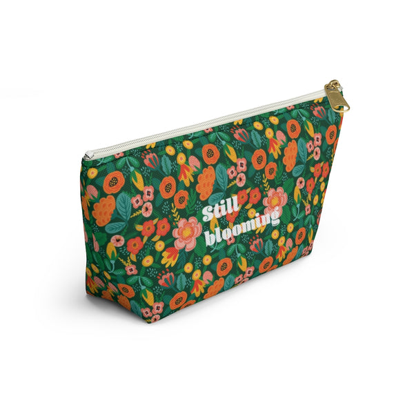 Accessory Pouch with T-bottom - Floral pattern