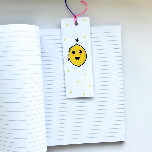 Bookmark Bright as a Lemon