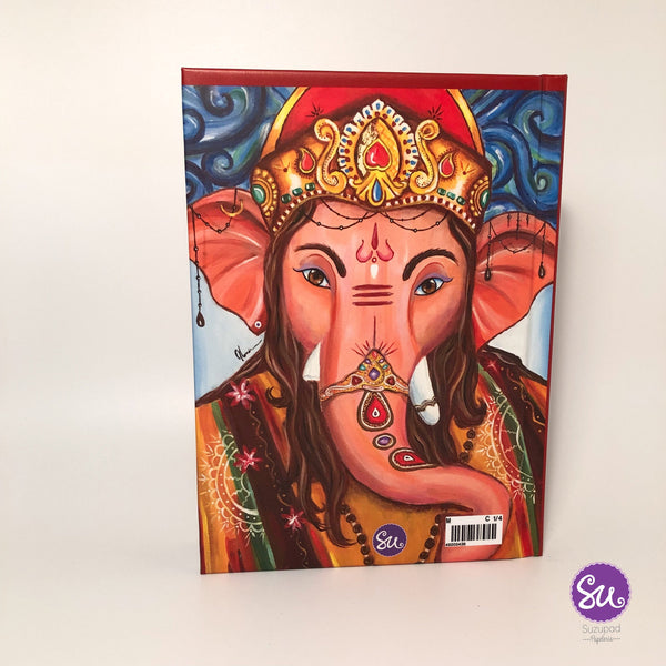 Hardcover journal - Ganesha