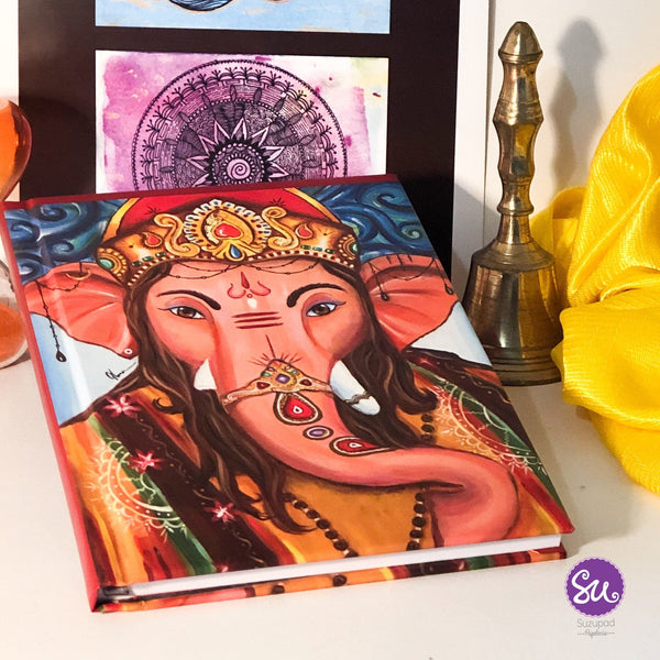 Hardcover journal - Ganesha