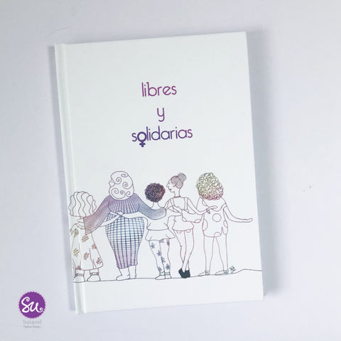 Hardcover Journal - Libres y solidarias