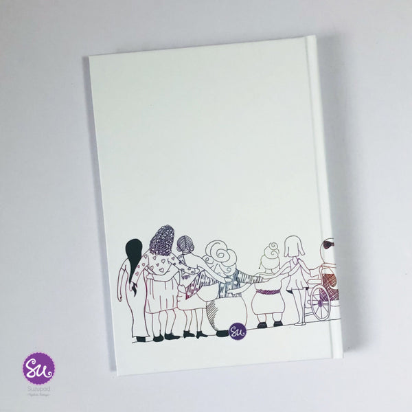 Hardcover Journal - Libres y solidarias