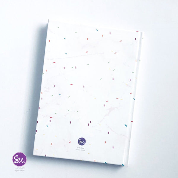 Sationery journal Giftbox - Sweet Like Cotton Candy, A5 journal