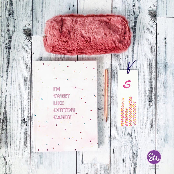 Sationery journal Giftbox - Sweet Like Cotton Candy, A5 journal